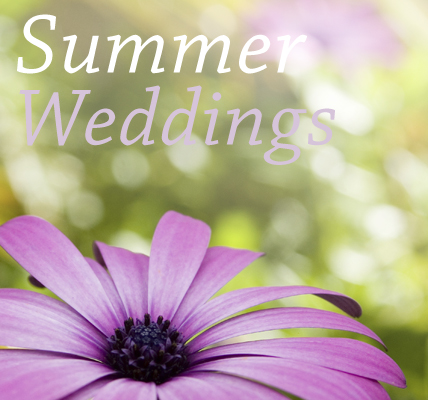 A lot of people dream of having a summer wedding